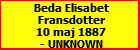 Beda Elisabet Fransdotter