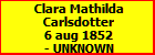 Clara Mathilda Carlsdotter