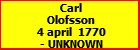 Carl Olofsson