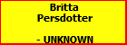 Britta Persdotter