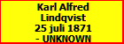 Karl Alfred Lindqvist