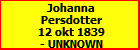 Johanna Persdotter