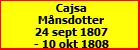 Cajsa Mnsdotter