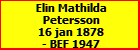 Elin Mathilda Petersson