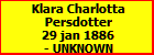 Klara Charlotta Persdotter