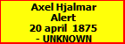 Axel Hjalmar Alert