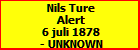 Nils Ture Alert