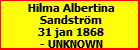 Hilma Albertina Sandstrm