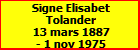 Signe Elisabet Tolander