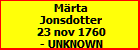 Mrta Jonsdotter