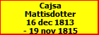 Cajsa Mattisdotter