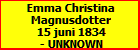 Emma Christina Magnusdotter