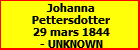 Johanna Pettersdotter