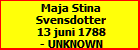 Maja Stina Svensdotter