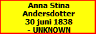 Anna Stina Andersdotter