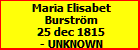 Maria Elisabet Burstrm