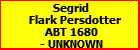 Segrid Flark Persdotter