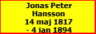 Jonas Peter Hansson