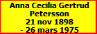 Anna Cecilia Gertrud Petersson