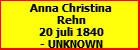 Anna Christina Rehn