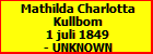 Mathilda Charlotta Kullbom