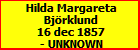 Hilda Margareta Bjrklund