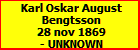 Karl Oskar August Bengtsson