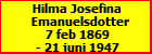 Hilma Josefina Emanuelsdotter