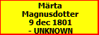 Mrta Magnusdotter