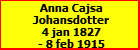 Anna Cajsa Johansdotter