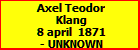 Axel Teodor Klang