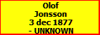 Olof Jonsson