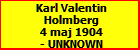 Karl Valentin Holmberg