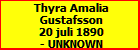 Thyra Amalia Gustafsson