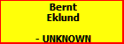 Bernt Eklund