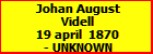 Johan August Videll