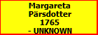 Margareta Prsdotter