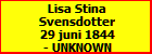 Lisa Stina Svensdotter