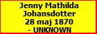 Jenny Mathilda Johansdotter