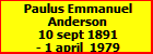 Paulus Emmanuel Anderson