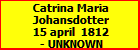 Catrina Maria Johansdotter