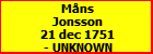 Mns Jonsson