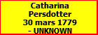 Catharina Persdotter