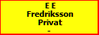 E E Fredriksson