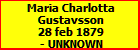 Maria Charlotta Gustavsson