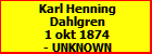 Karl Henning Dahlgren