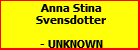 Anna Stina Svensdotter