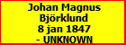 Johan Magnus Bjrklund