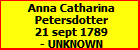 Anna Catharina Petersdotter