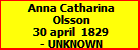 Anna Catharina Olsson